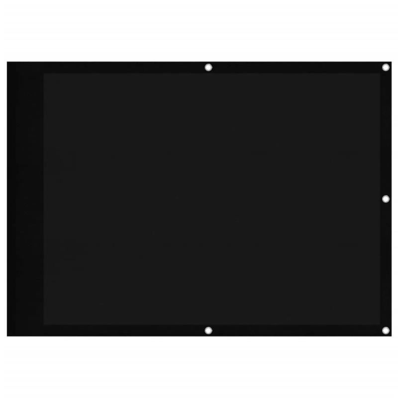 vidaXL balkona aizslietnis, melns, 75x700 cm, 100% poliestera oksforda