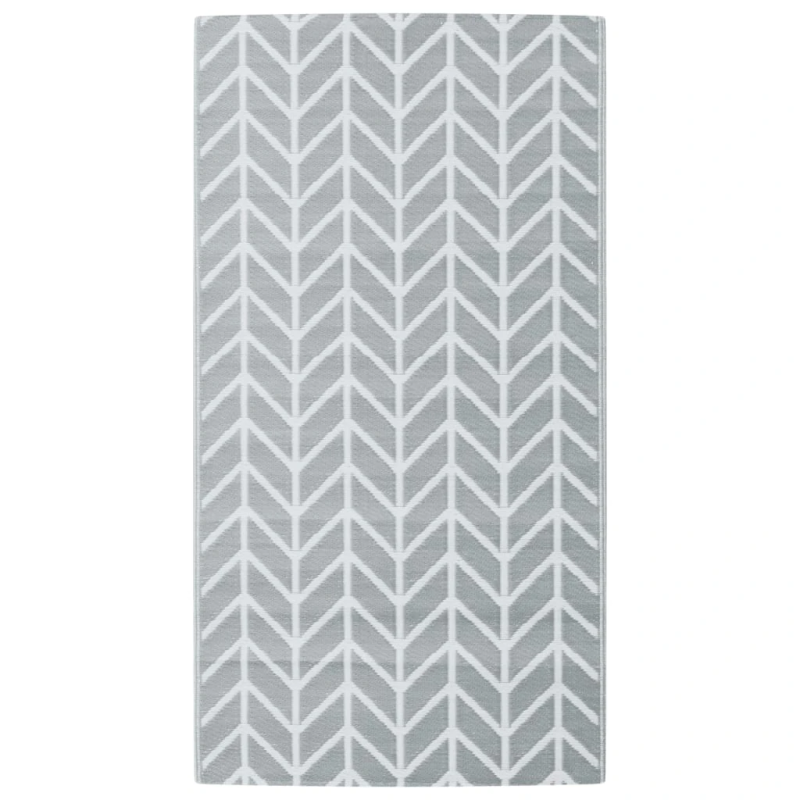 vidaXL āra paklājs, 80x150 cm, ARAKIL pelēks PP