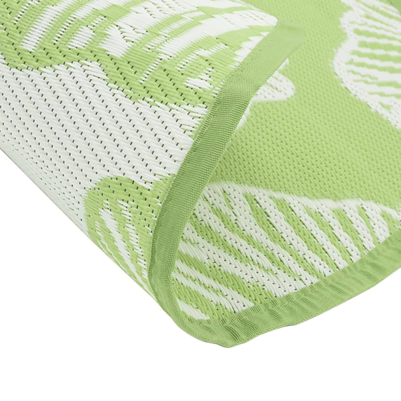 vidaXL āra paklājs, DIA200 cm, ARAKIL zaļš, PP