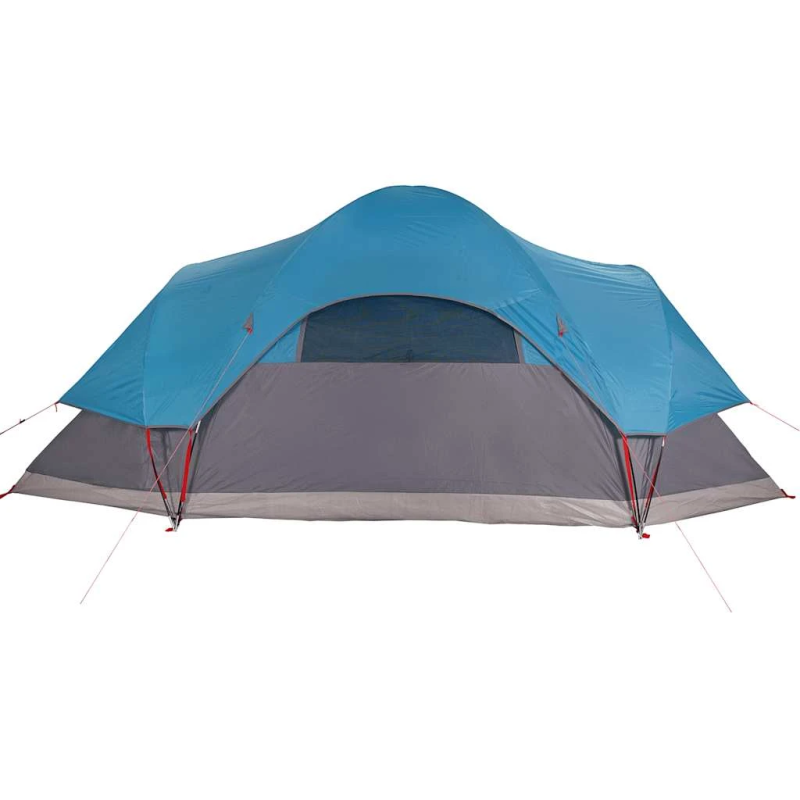 vidaXL ģimenes telts 9 personām, zila, ūdensnecaurlaidīga