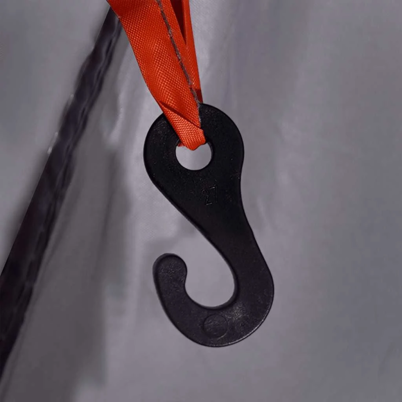 vidaXL ģimenes telts, tipi, 8 personām, pelēka, ūdensnecaurlaidīga