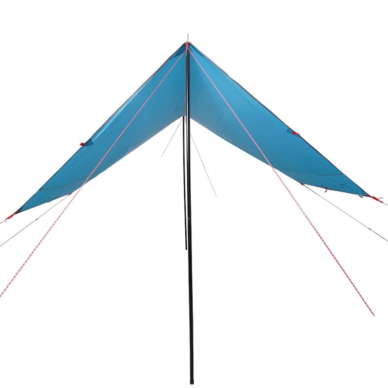 vidaXL kempinga tents, zila, 430x380x210 cm, ūdensizturīga