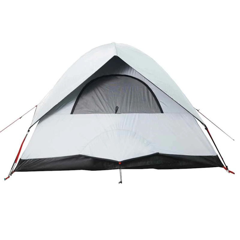 vidaXL kempinga telts 2 personām, balta, ūdensnecaurlaidīga, audums