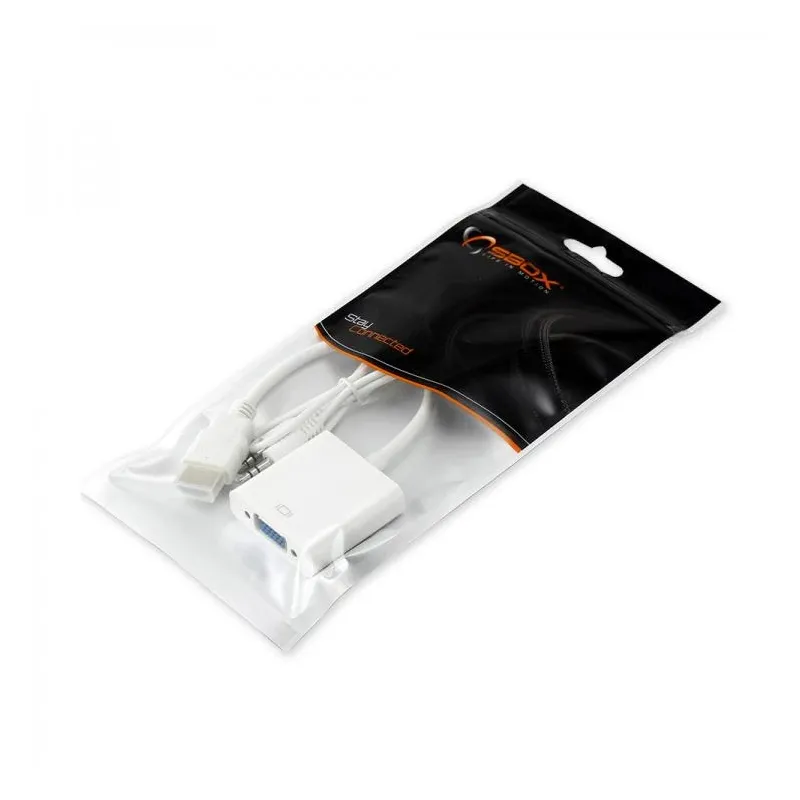 Sbox HDMI M.- VGA F. + Audio AD.HDMI-VGA+A