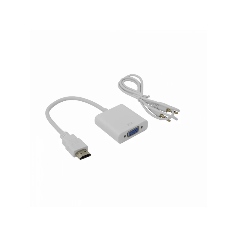 Sbox HDMI M.- VGA F. + Audio AD.HDMI-VGA+A