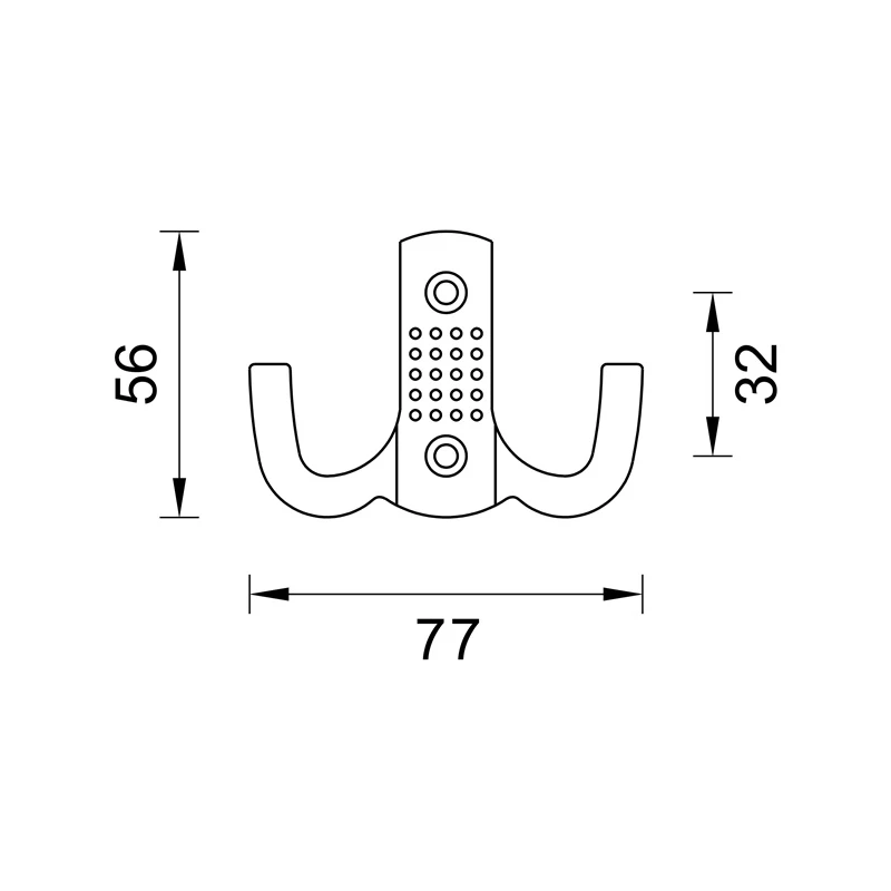 Mēbeļu pakaramais z-341 balta krāsa