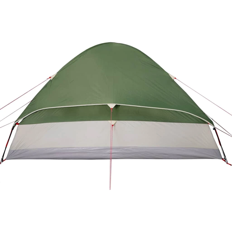 vidaXL kempinga telts 2 personām, zaļa, ūdensnecaurlaidīga