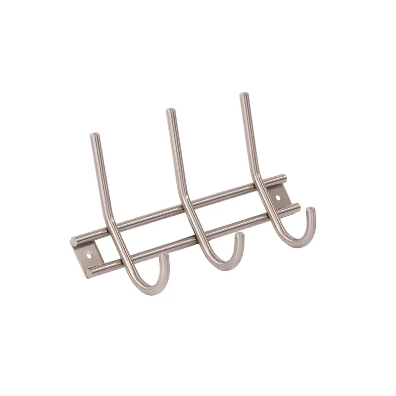 Sienas drēbju pakaramais Domoletti B2-3, hroma krās.