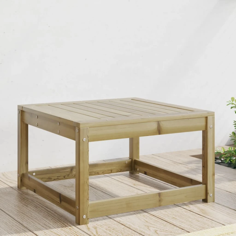 vidaXL dārza soliņš, impregnēts priedes masīvkoks