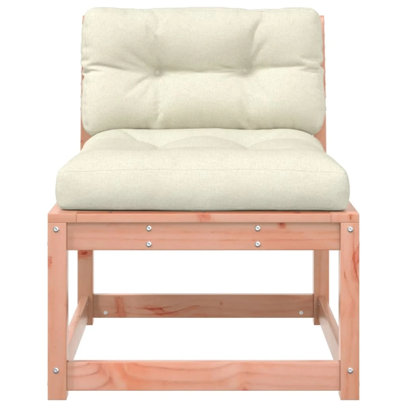 vidaXL dārza dīvāni ar matračiem, 2 gab., Duglasa egles masīvkoks