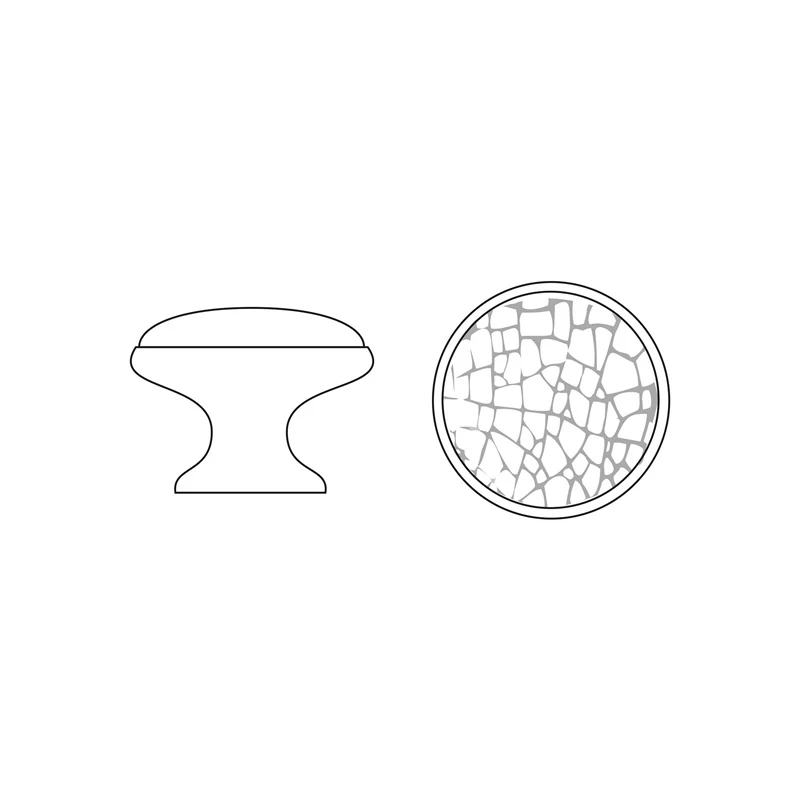 Mēb.rokturis d30 7-814.45 sus.efekt.