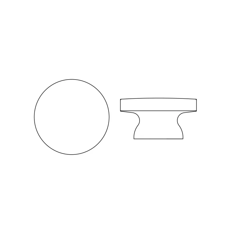 Ручка Domoletti E219.01, белый цв.