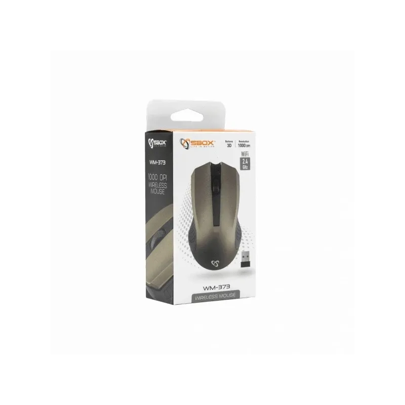 Sbox WM-373G Wireless Mouse Gray