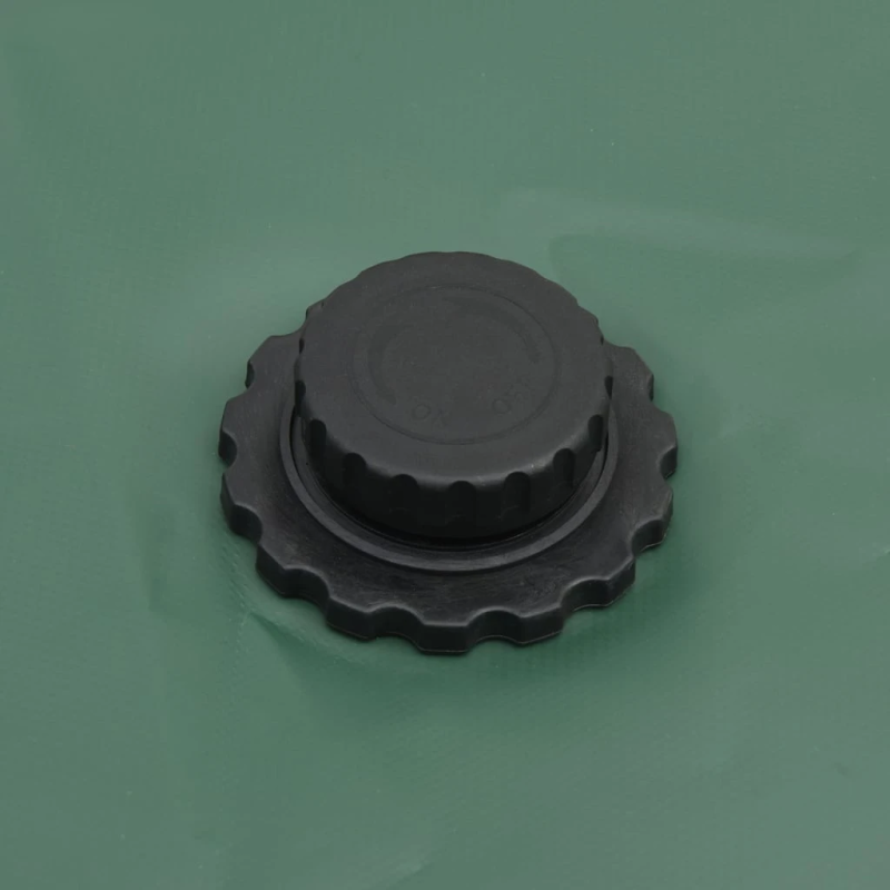 vidaXL ūdens tvertne ar krānu, saliekama, 100 L, PVC