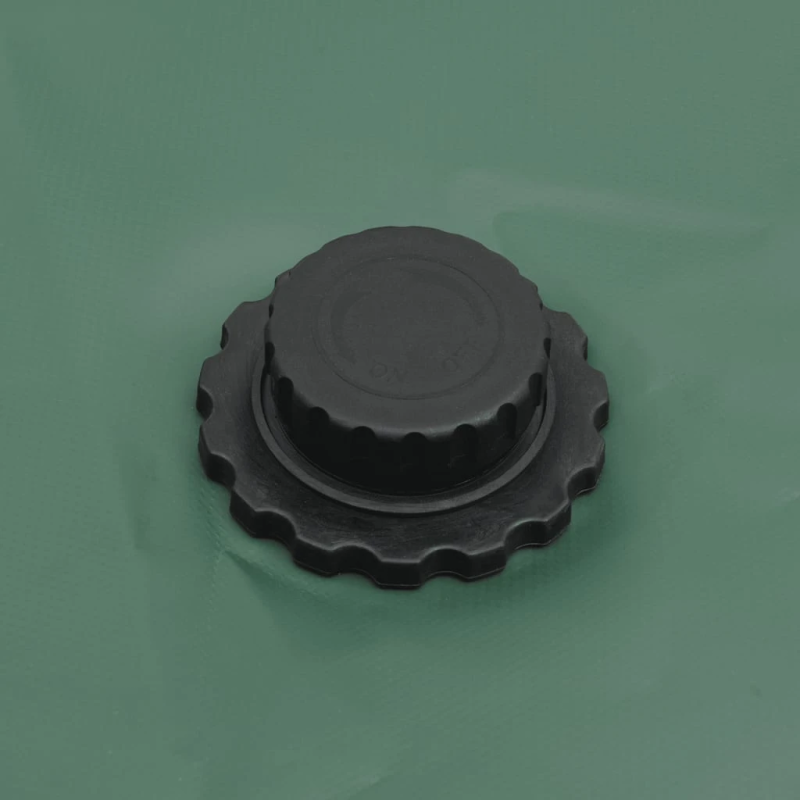 vidaXL ūdens tvertne ar krānu, saliekama, 1500 L, PVC