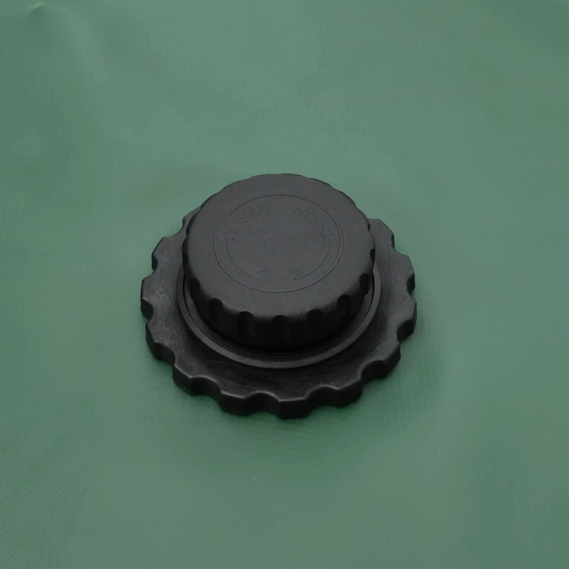 vidaXL ūdens tvertne ar krānu, saliekama, 2100 L, PVC