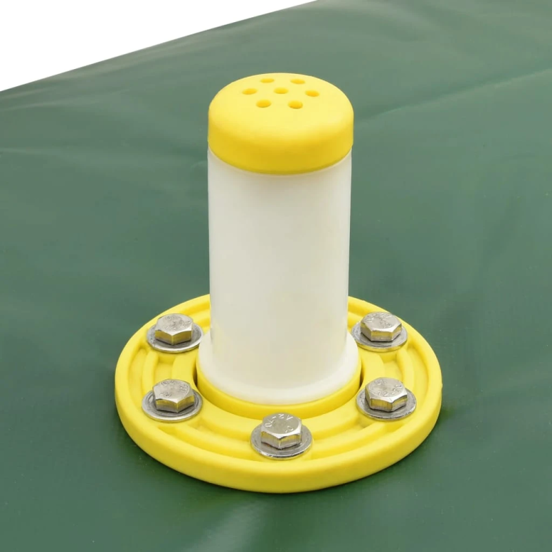 vidaXL ūdens tvertne ar krānu, saliekama, 5000 L, PVC