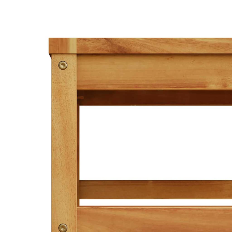 vidaXL 9-daļīgs dārza atpūtas mēbeļu komplekts ar matračiem, akācija