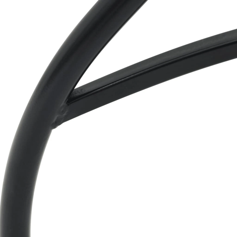 vidaXL mozaīkas bistro mēbeles,sarkanbrūnas ar baltu, dzelzs, keramika