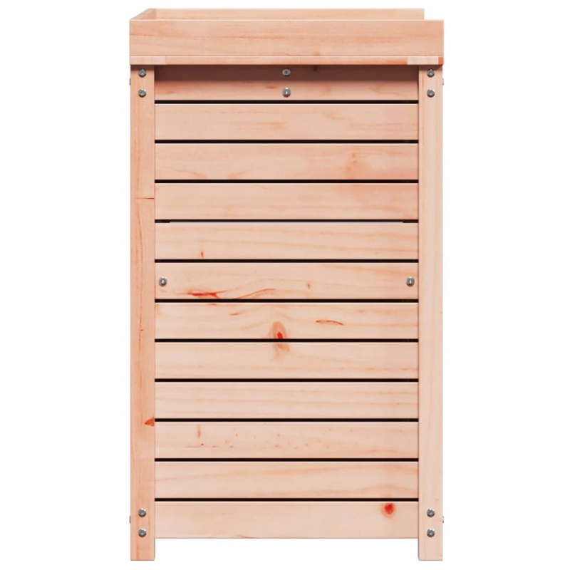 vidaXL stādīšanas galds ar plauktiem, 82,5x50x86,5 cm, egles masīvkoks