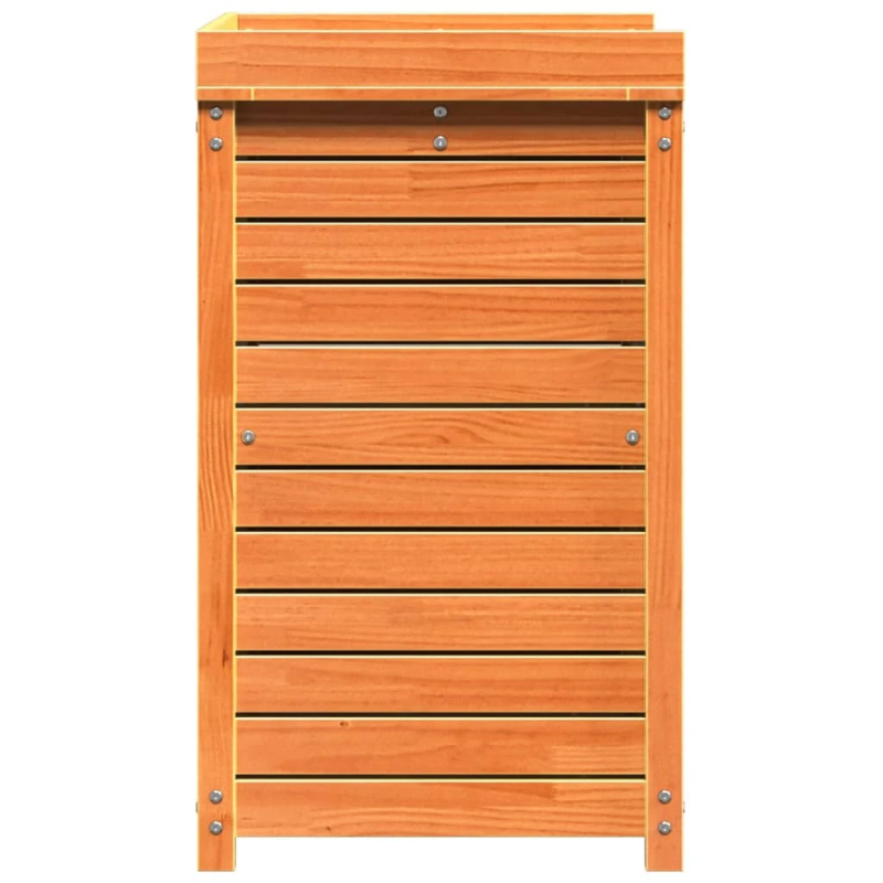 vidaXL stādīšanas galds ar plauktiem, brūns, 82,5x50x86,5 cm, priede