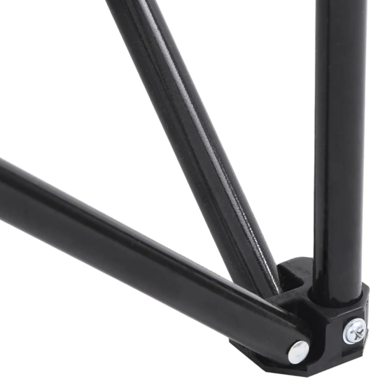 vidaXL kempinga krēsli ar kabatu, 2 gab., saliekami, brūns