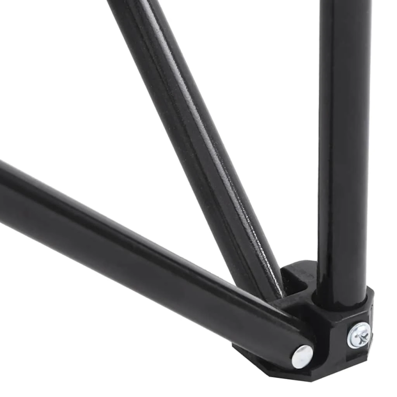 vidaXL kempinga krēsli ar kabatu, 2 gab., saliekami, zaļa