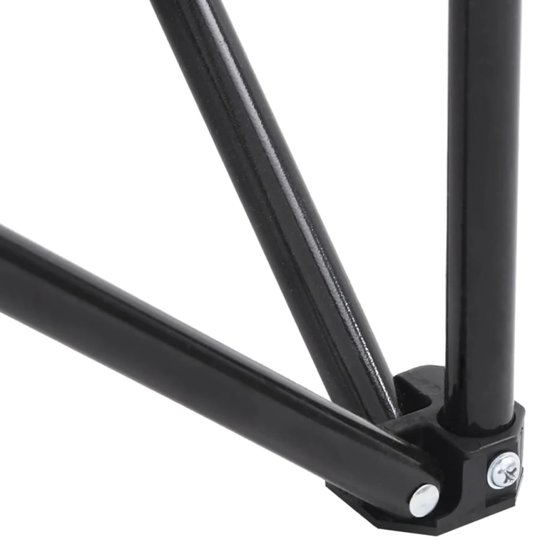 vidaXL kempinga krēsli ar kabatu, 2 gab., saliekami, koši zils