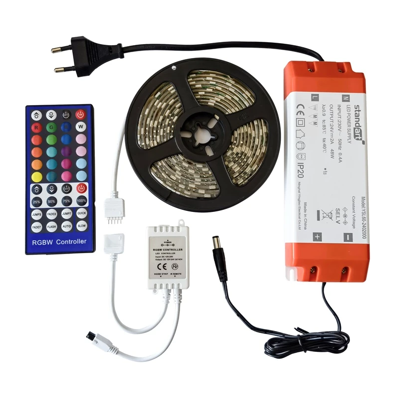 Led lente rgbw smd5050 15w-m 5220 lm 3m