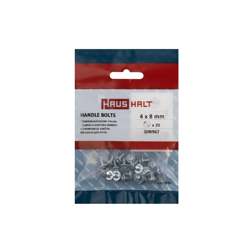 Roktura skrūve 4x8 zn 20 gab.