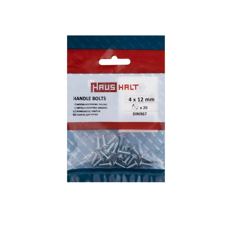 Roktura skrūve 4x12 zn 20gab.