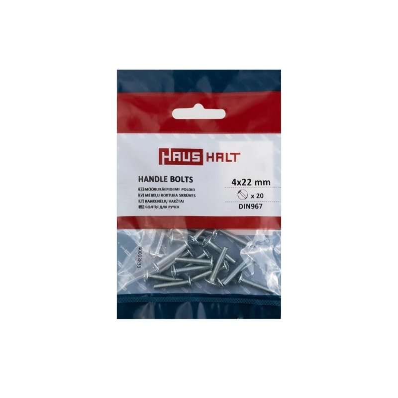 Roktura skrūve 4x22 zn 20gab.