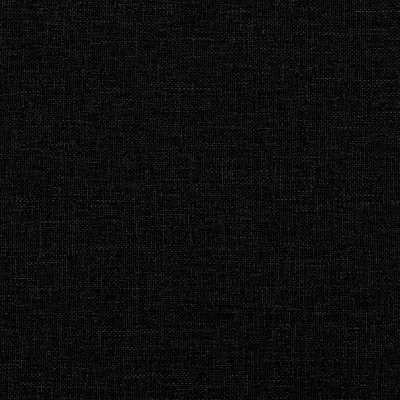 vidaXL zvilnis ar spilveniem, melns, audums