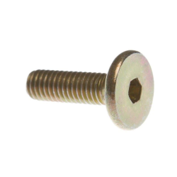 Mēbeļu skrūve m6x20 dzeltena 20 gab.