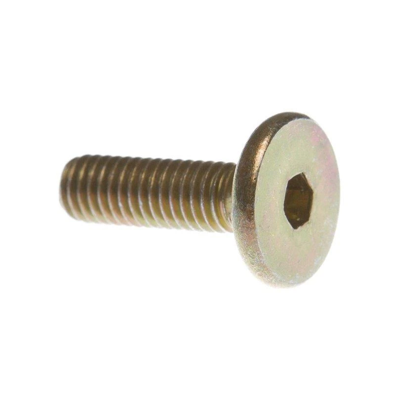 Mēbeļu skrūve m6x20 dzeltena 20 gab.