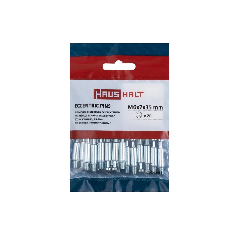 Ekscentriķa pirksts d7x28 m6 zn 20 gab.