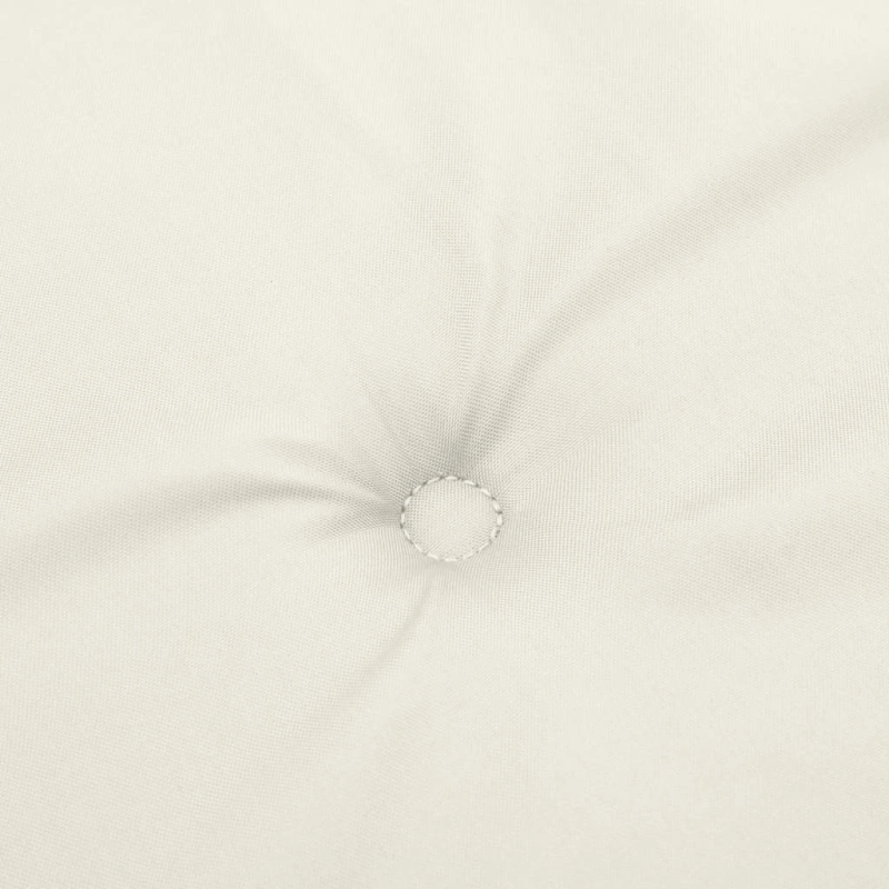 vidaXL dārza krēslu spilveni, 4 gab., krēmkrāsā, 120x50x4 cm, audums