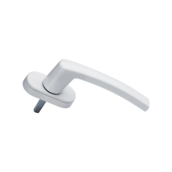 Alum. loga rokturis baltas krāsas