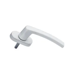 Alum. loga rokturis baltas krāsas