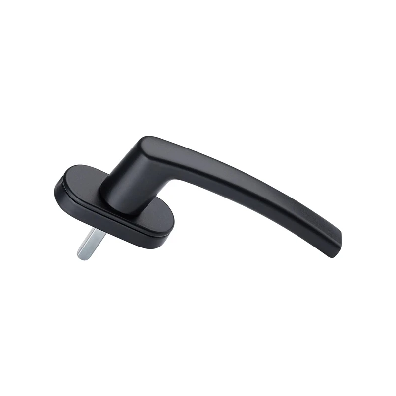 Alum. loga rokturis melnas krāsas