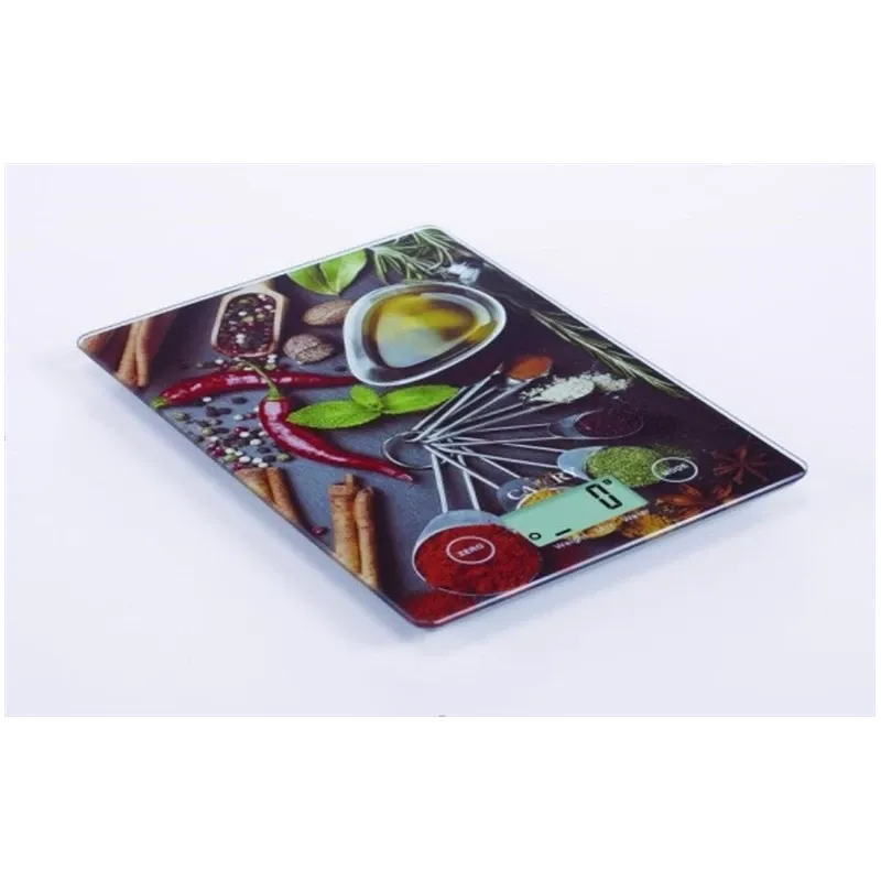 Elektroniski virtuves svari Standart EK9151-F310, daudzkrāsaina