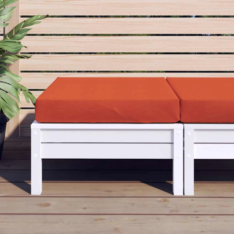 vidaXL palešu matracis, 60x60x9,5 cm, sarkans audums