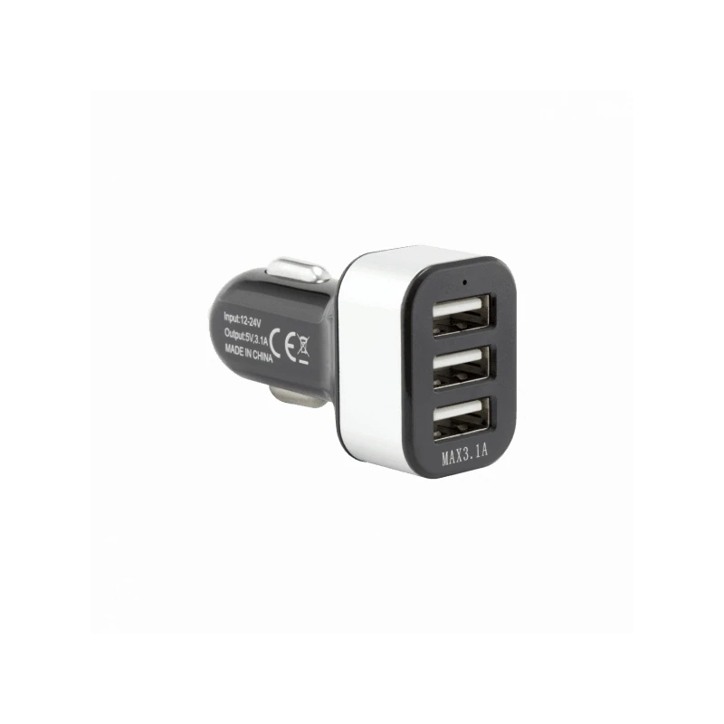 Sbox Car Charger CC-331B 3.1A black-grey