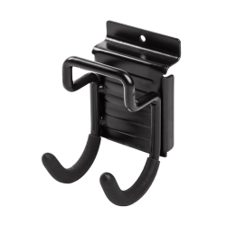 Dubultais āķis j 120x80mm melns hh90304