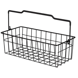 Grozs ar plauktu 380x290mm melns hh90311