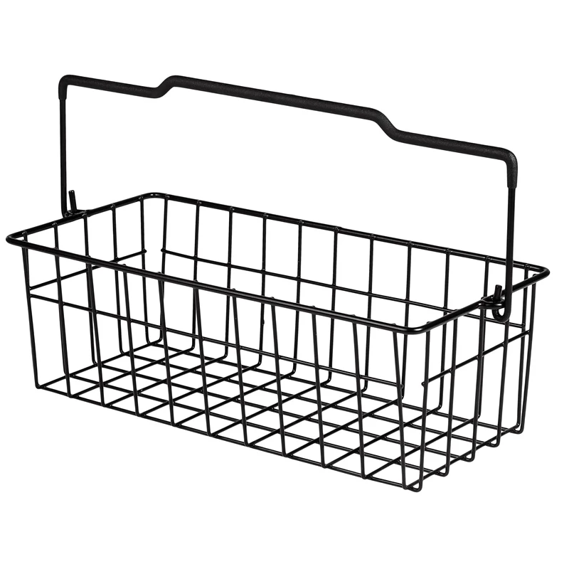 Grozs ar plauktu 380x290mm melns hh90311