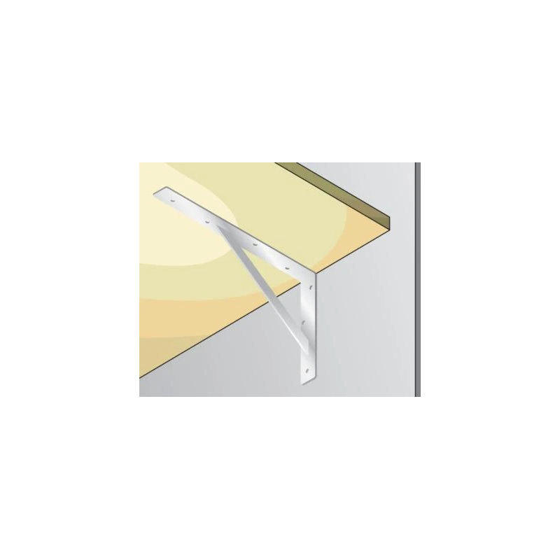 Plaukta turētājs 400x250mm melns hh81166