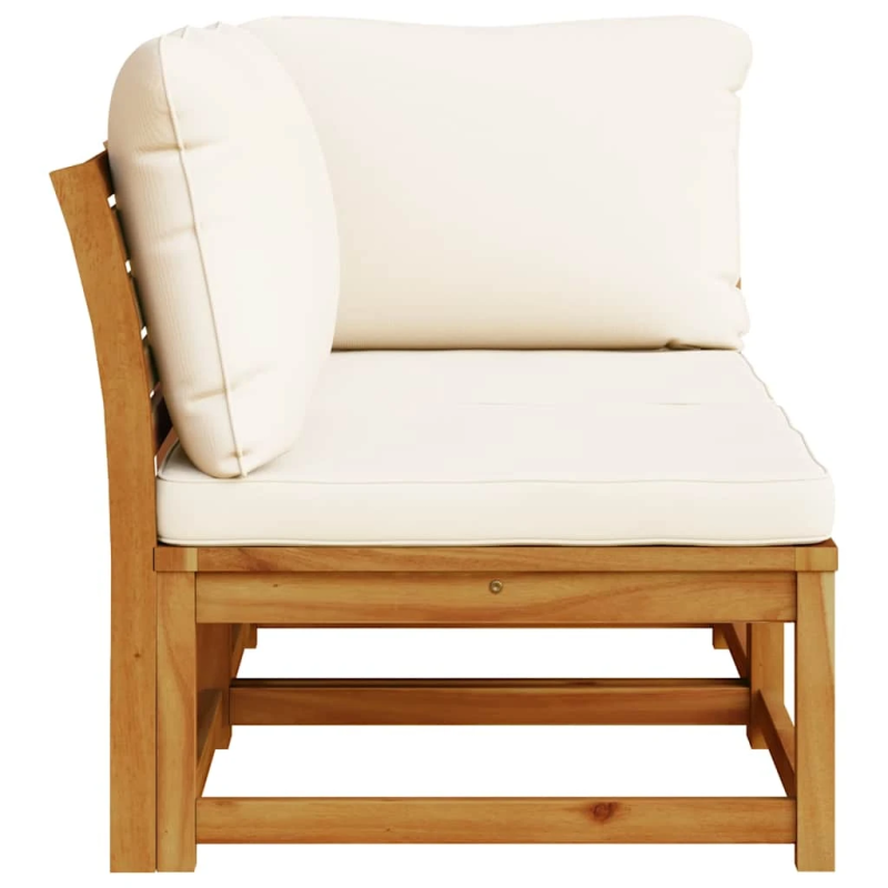 vidaXL 2-daļīgs dārza atpūtas mēbeļu komplekts, akācijas masīvkoks