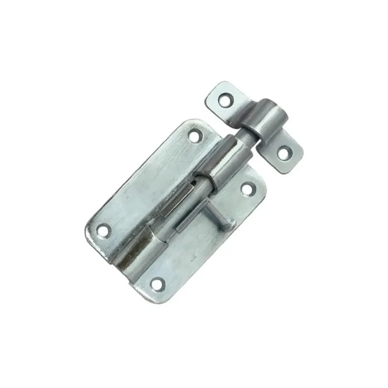 Дверная щеколда GB-1011 80B, цинк, 8 см x 5.5 см