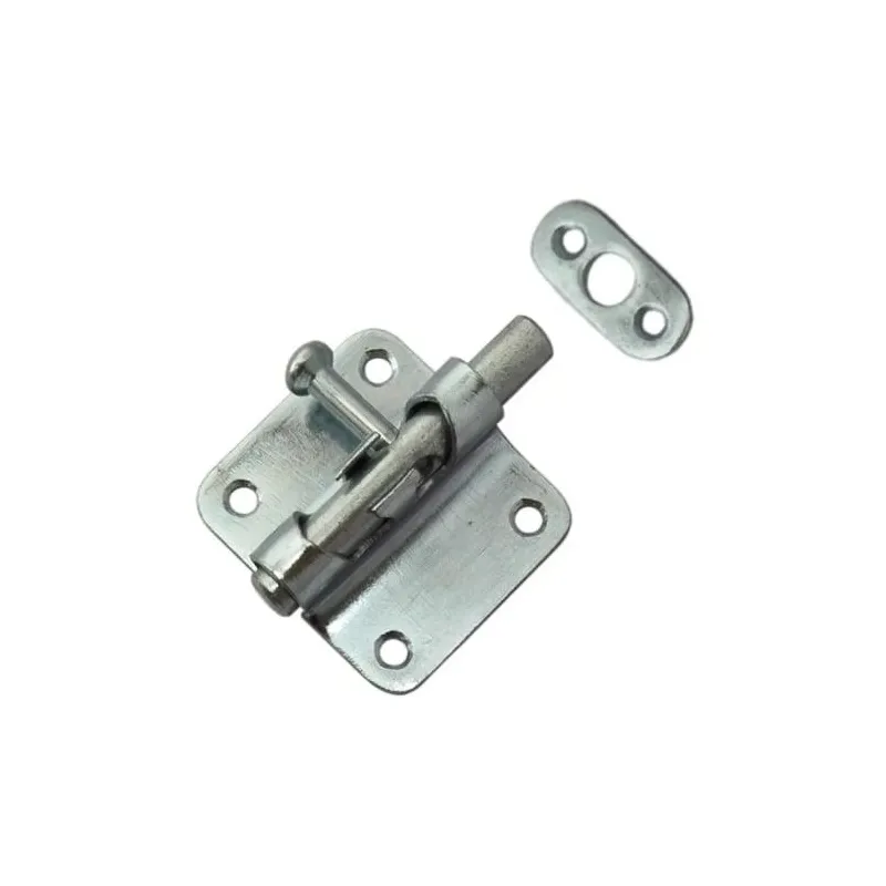 Дверная щеколда GB-1011 40A, цинк цв., 4 см x 4.2 см